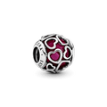 Charm Petit Facetado Rodeado De Amor