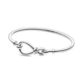 Pulseira Rígido Fecho Infinito Assimétrico