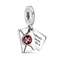 Charm Pendente Carta De Hogwarts