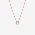 Colar Collier de Coração Espumante