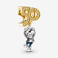 Charm pendente aniversário de 50 anos do Mickey Mouse