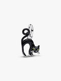 Charm Pendente Gato Preto