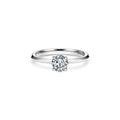 Anel em Platina com Diamante
