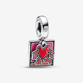 Charm Pendente Duplo Coração Andante
