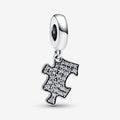 Charm Pendurado de Peça de Quebra-cabeça