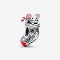 Charm Ratinho na Meia de Natal