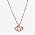 Colar Pink Fan Collier