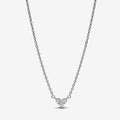 Colar Collier Coração de Pedra Tripla