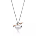 Colar Heart e Arrow Lovestruck