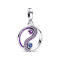 Mini Charm Medalhão Equilibrio Yin Yang