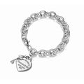 Pulseira Coração com Chave