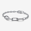 Pulseira de Corrente de Link Fino