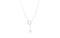 Colar Lariat Coração Aberto